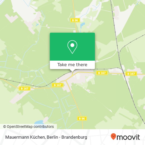Карта Mauermann Küchen