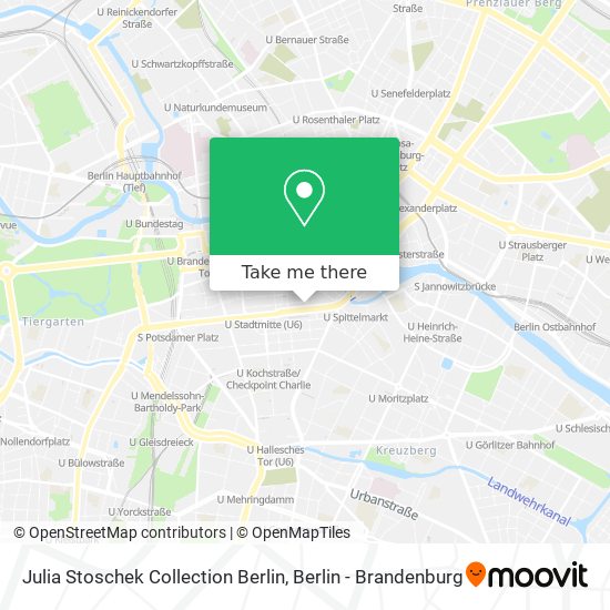 Julia Stoschek Collection Berlin map