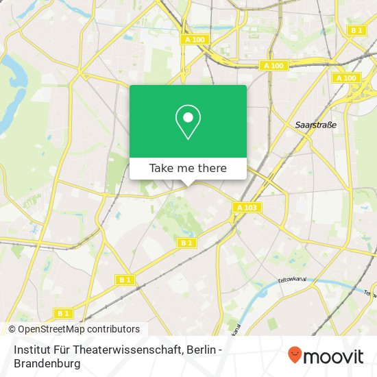 Institut Für Theaterwissenschaft map