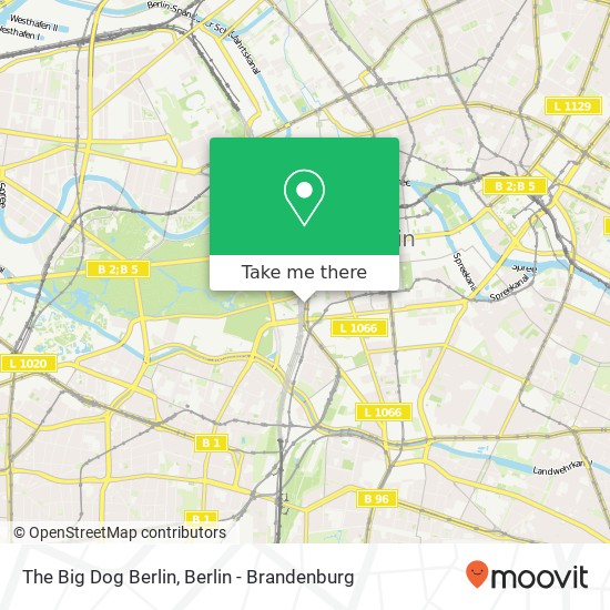 The Big Dog Berlin map