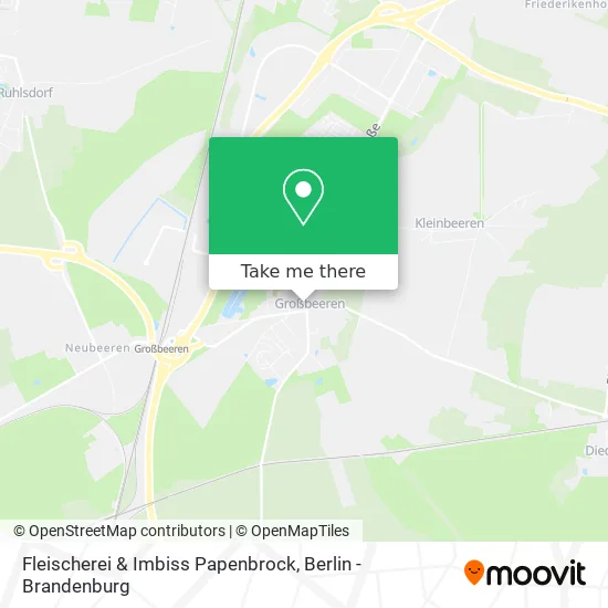 Карта Fleischerei & Imbiss Papenbrock