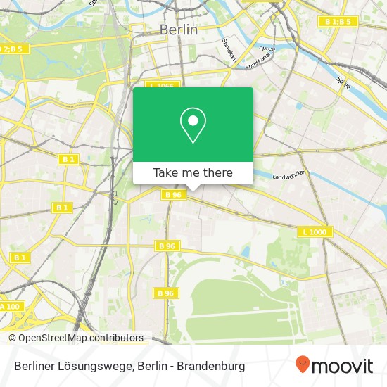 Карта Berliner Lösungswege