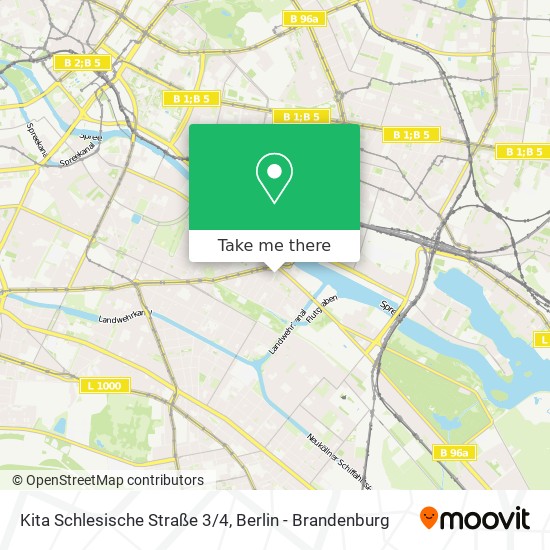 Kita Schlesische Straße 3/4 map