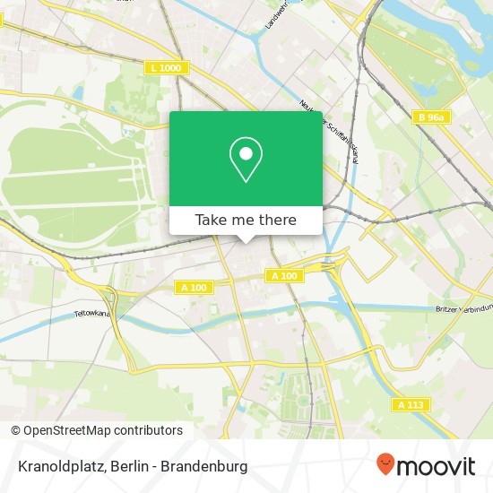 Kranoldplatz map