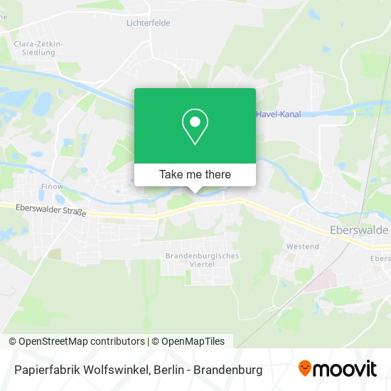 Papierfabrik Wolfswinkel map