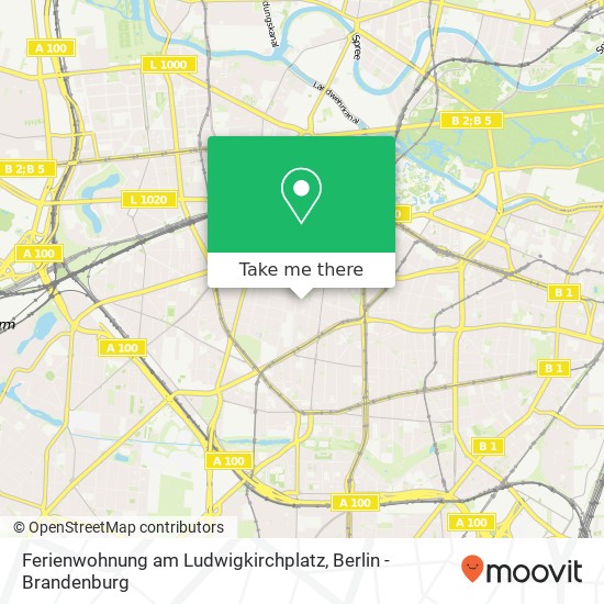 Ferienwohnung am Ludwigkirchplatz map