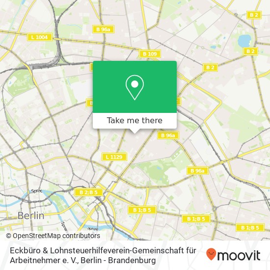 Eckbüro & Lohnsteuerhilfeverein-Gemeinschaft für Arbeitnehmer e. V. map