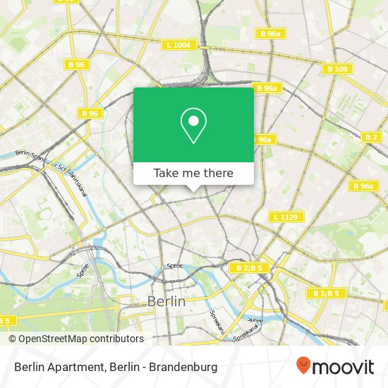 Карта Berlin Apartment