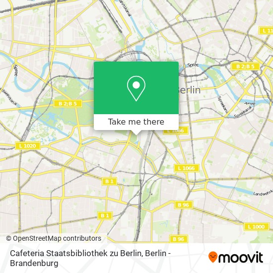 Cafeteria Staatsbibliothek zu Berlin map