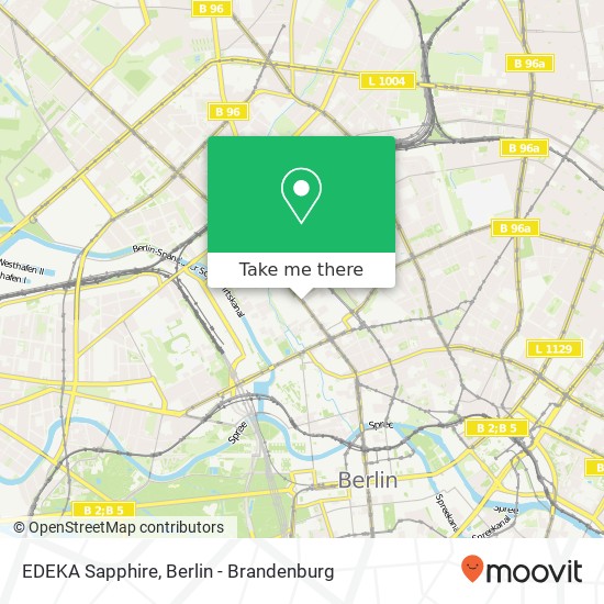 EDEKA Sapphire map