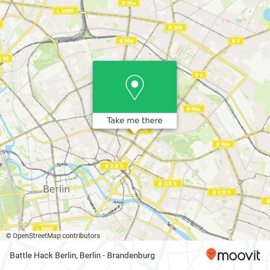 Battle Hack Berlin map