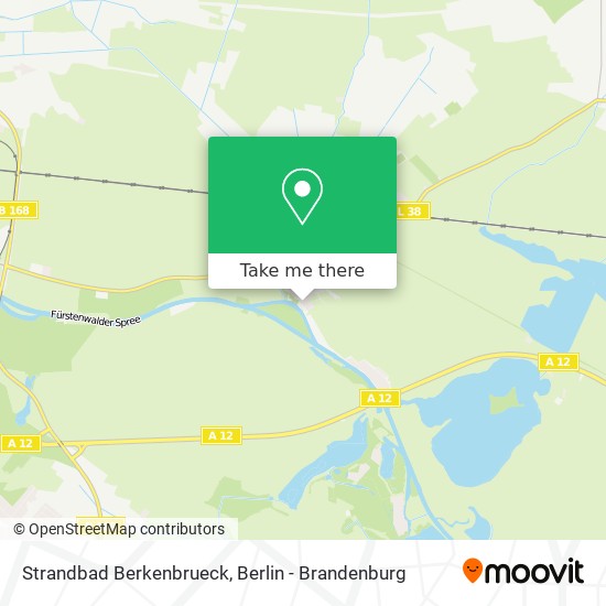 Карта Strandbad Berkenbrueck