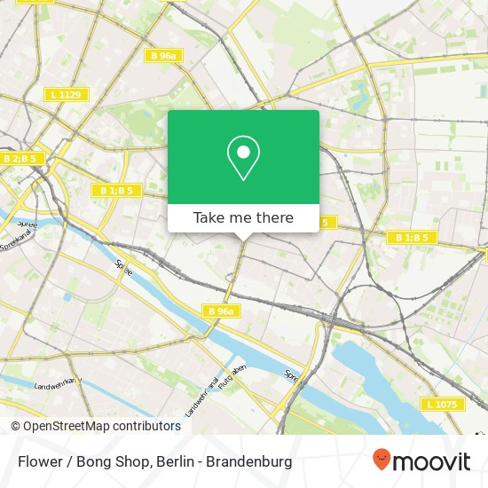 Flower / Bong Shop map