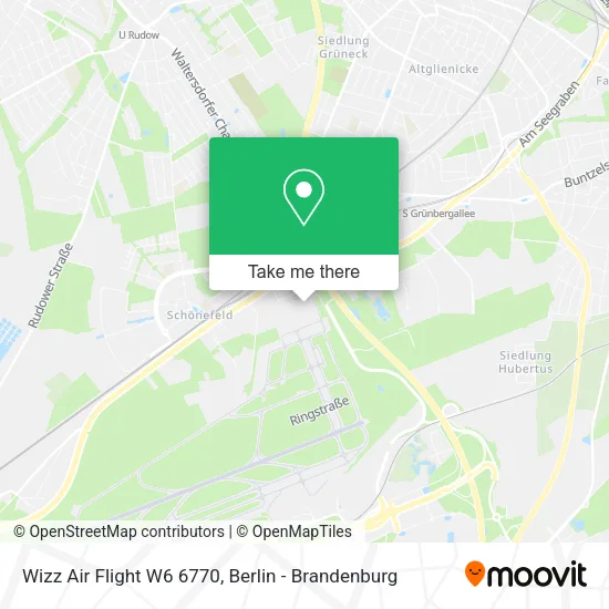 Карта Wizz Air Flight W6 6770