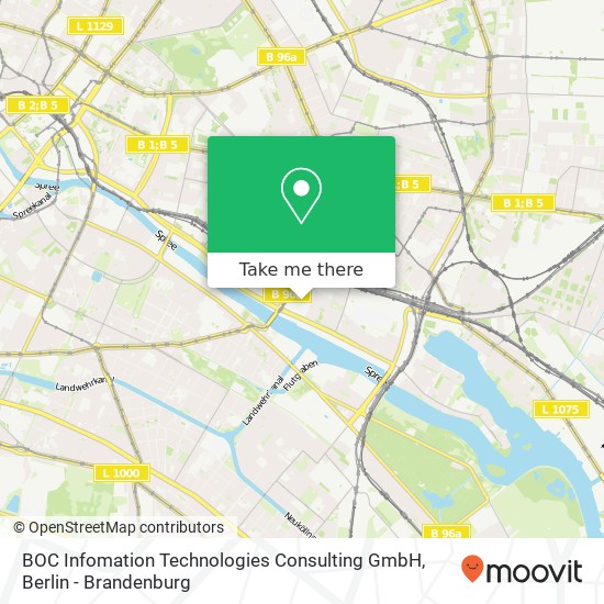 BOC Infomation Technologies Consulting GmbH map