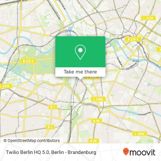 Twilio Berlin HQ 5.0 map