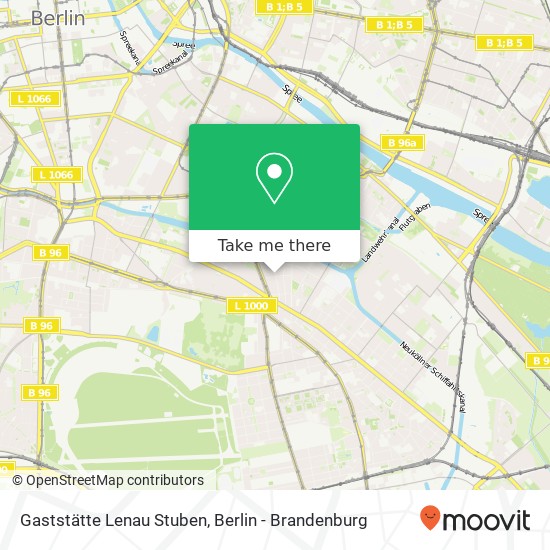 Gaststätte Lenau Stuben map