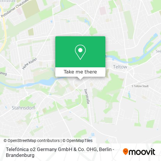 Карта Telefónica o2 Germany GmbH & Co. OHG