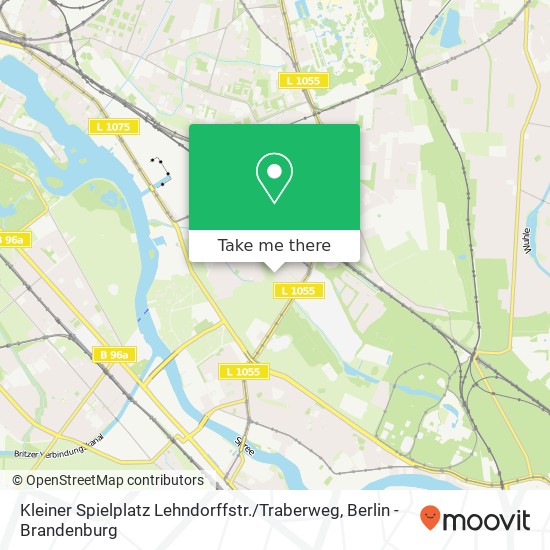 Kleiner Spielplatz Lehndorffstr. / Traberweg map