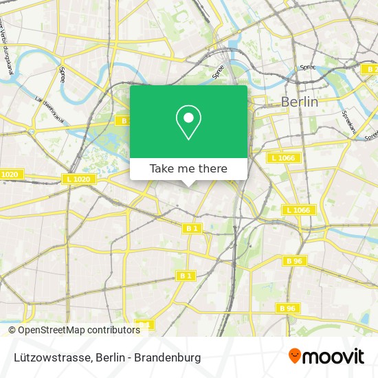 Lützowstrasse map