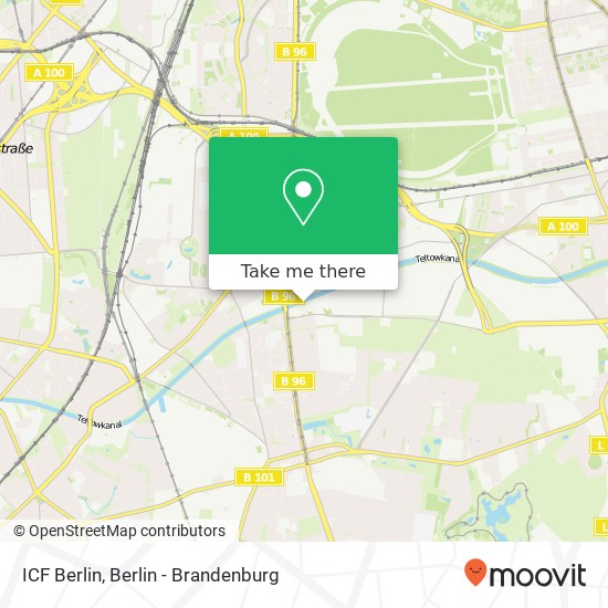 ICF Berlin map