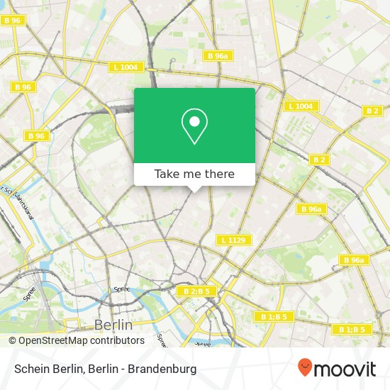 Schein Berlin map