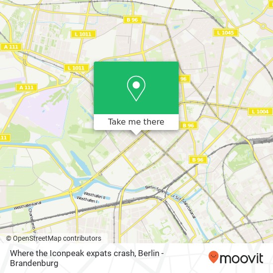Where the Iconpeak expats crash map