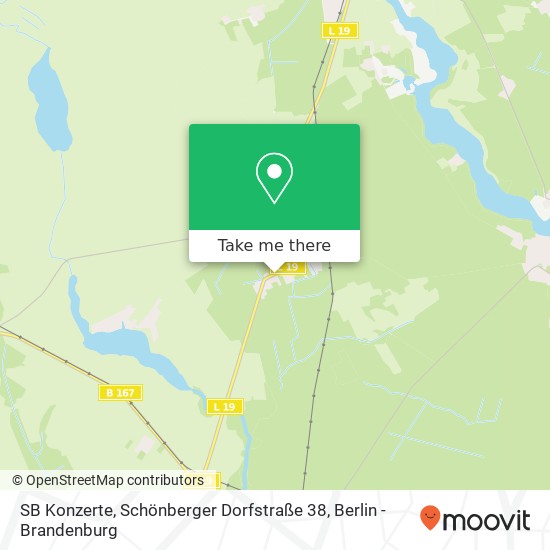Карта SB Konzerte, Schönberger Dorfstraße 38