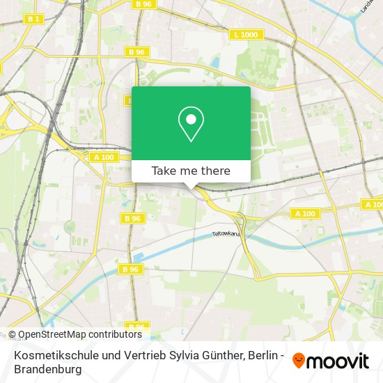Kosmetikschule und Vertrieb Sylvia Günther map
