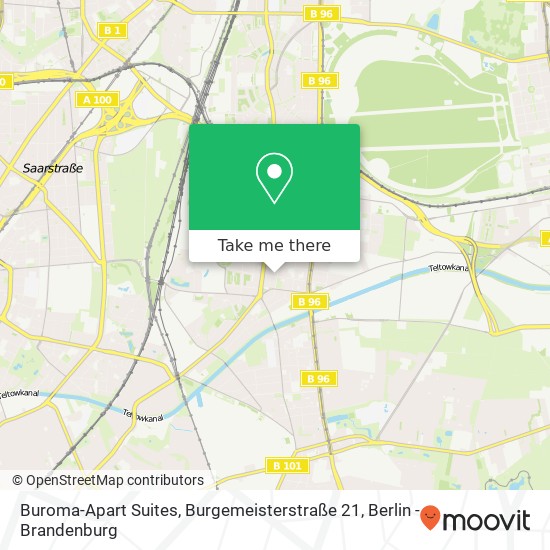 Buroma-Apart Suites, Burgemeisterstraße 21 map