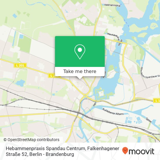 Hebammenpraxis Spandau Centrum, Falkenhagener Straße 52 map