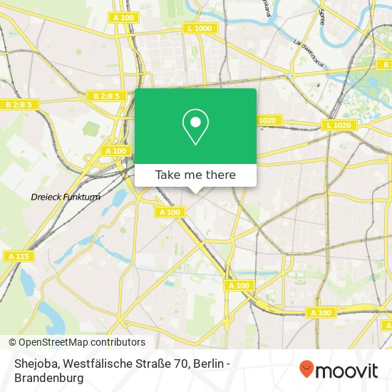 Shejoba, Westfälische Straße 70 map