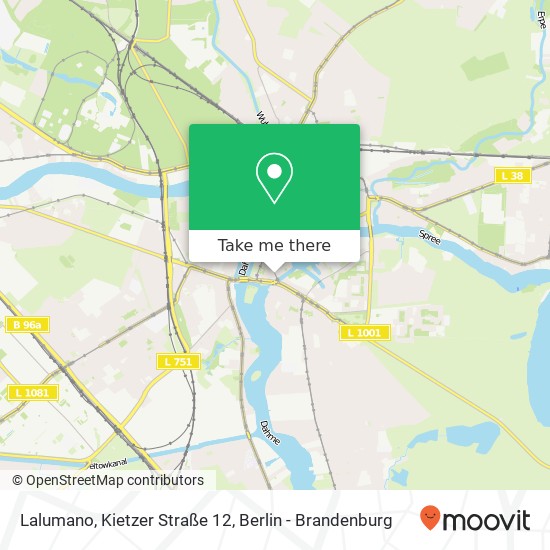 Lalumano, Kietzer Straße 12 map