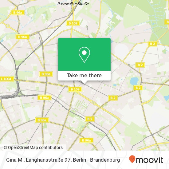 Gina M., Langhansstraße 97 map