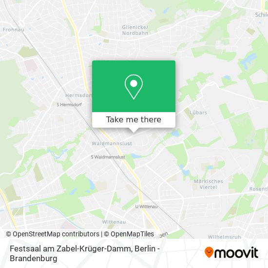 Festsaal am Zabel-Krüger-Damm map