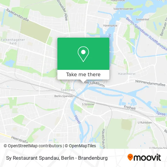 Карта Sy Restaurant Spandau