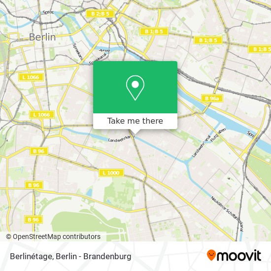 Berlinétage map