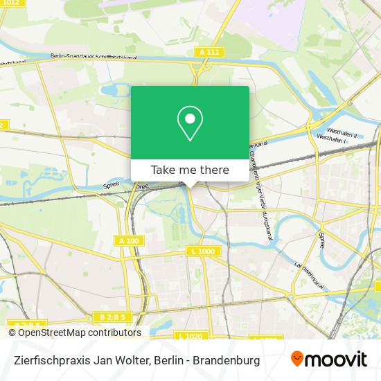 Карта Zierfischpraxis Jan Wolter