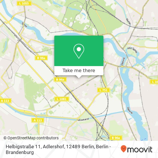 Helbigstraße 11, Adlershof, 12489 Berlin map