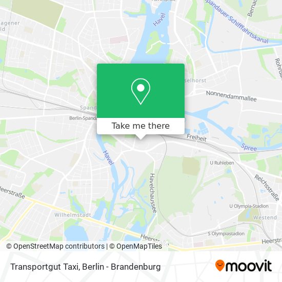 Transportgut Taxi map