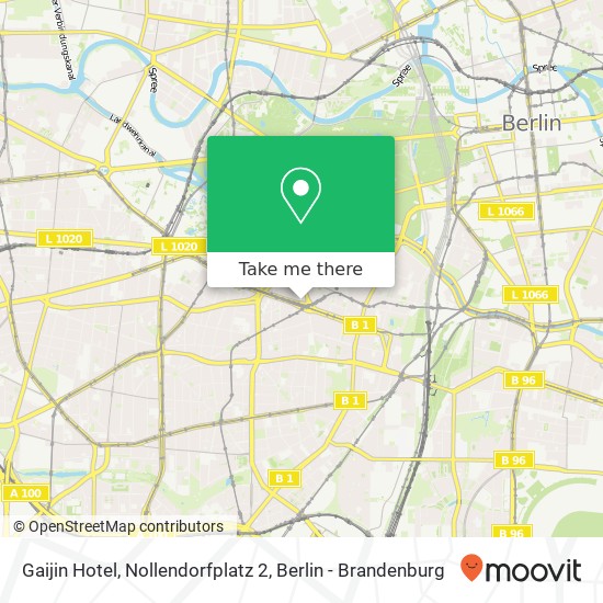 Gaijin Hotel, Nollendorfplatz 2 map