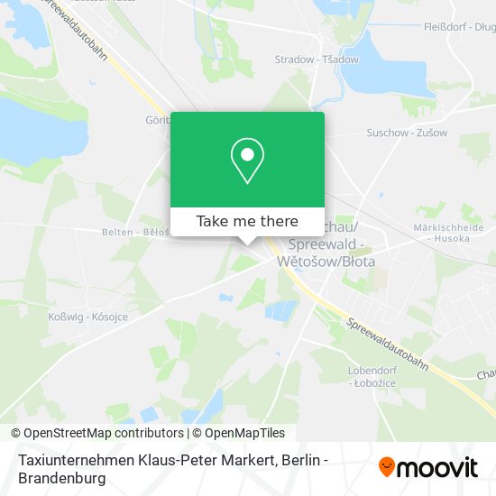 Taxiunternehmen Klaus-Peter Markert map