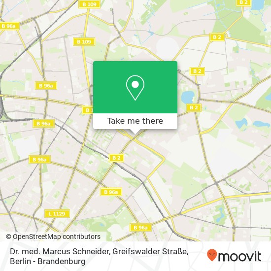 Dr. med. Marcus Schneider, Greifswalder Straße map