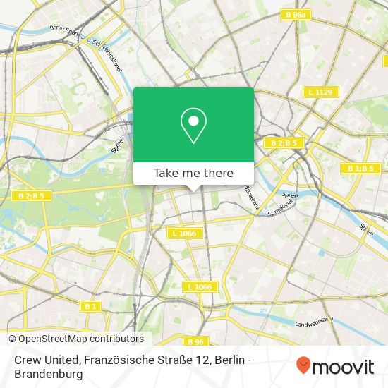 Crew United, Französische Straße 12 map