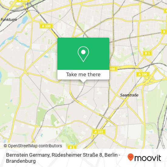 Bernstein Germany, Rüdesheimer Straße 8 map