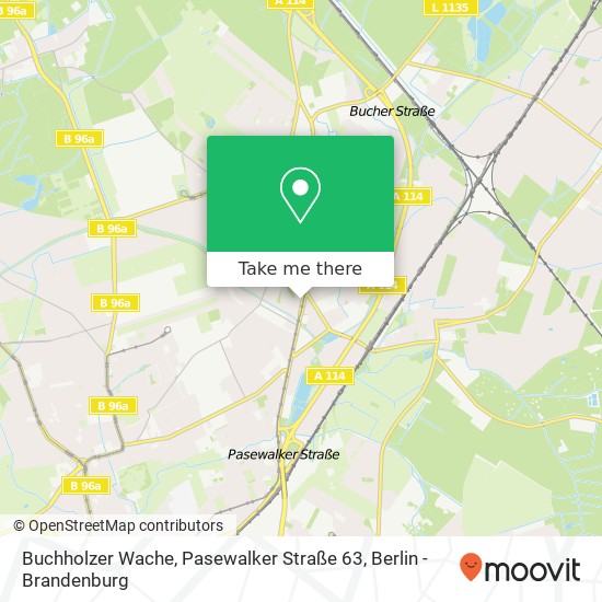 Buchholzer Wache, Pasewalker Straße 63 map
