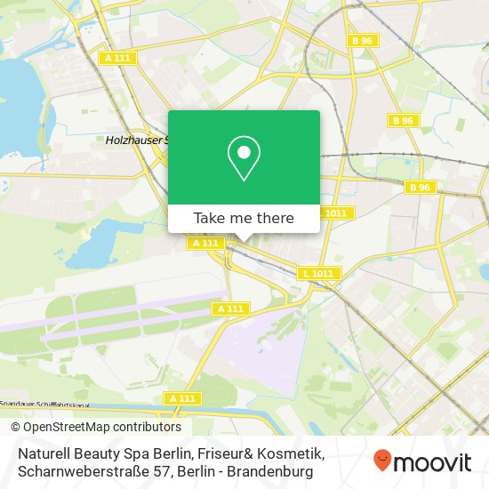 Naturell Beauty Spa Berlin, Friseur& Kosmetik, Scharnweberstraße 57 map