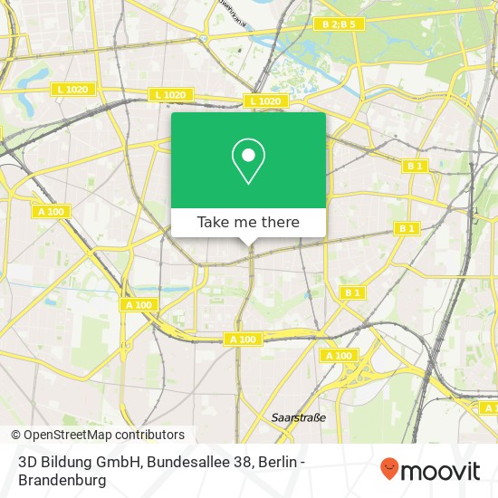 Карта 3D Bildung GmbH, Bundesallee 38