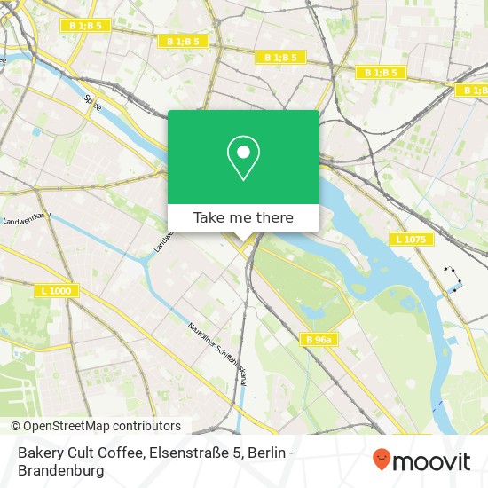 Bakery Cult Coffee, Elsenstraße 5 map