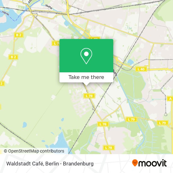 Waldstadt Café map